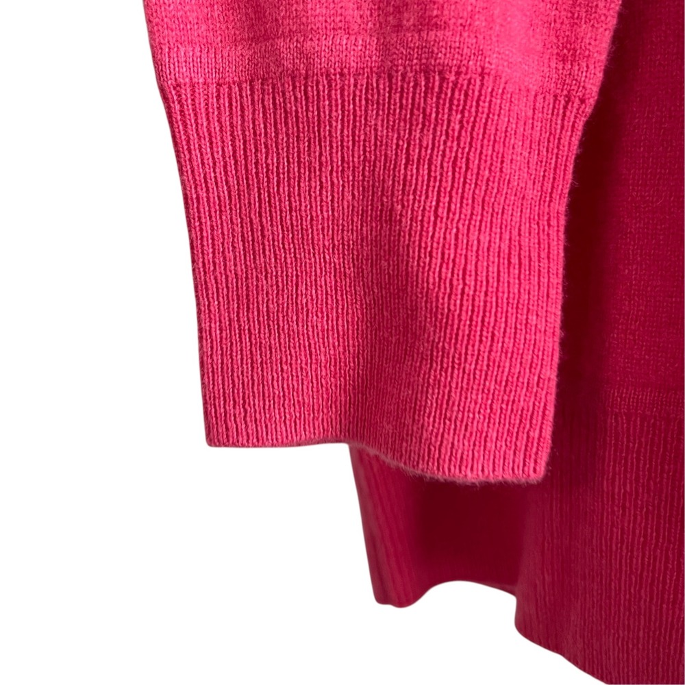 NAADAM 100% Cashmere Sweater Pop Pink Crewneck Womens Small EUC - Picture 6 of 11